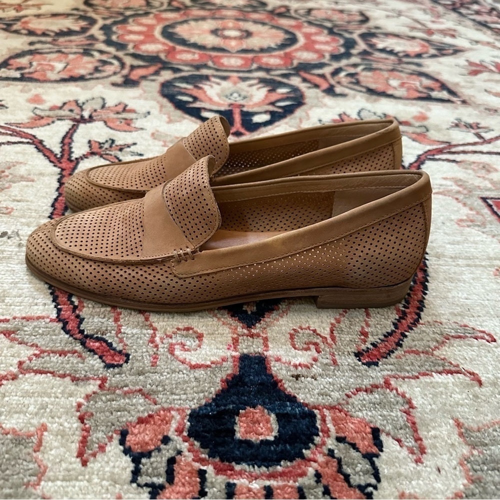 Corso Como Perforated Leather Carlynee Loafers